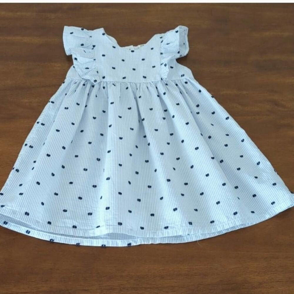 Baby cotton dress 12M-18M NNT